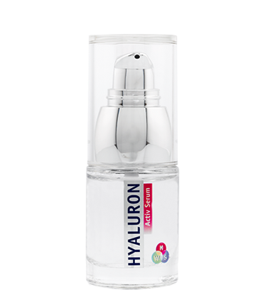 Hyaluron Activ Serum 15ml mit hochkonzentrierter Hyaluronsäure zur Glättung der Falten. Versorgt die Haut mit enormer Feuchtigkeit.